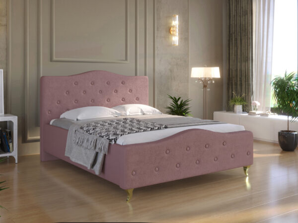 Łóżko GLAMOUR GUZIK  200x200 - obrazek 7